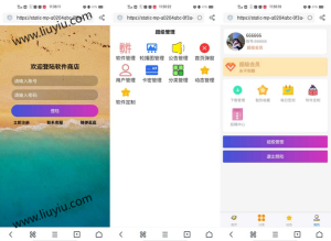 软件库系统源码 免服务器 带后台-刘毅资源网