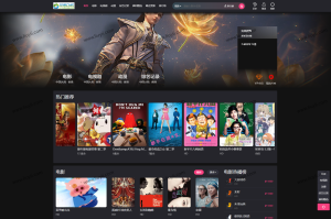 2023全新仿短视影视模版源码 PC+H5自适应 明暗双皮肤 苹果CMS系统-刘毅资源网