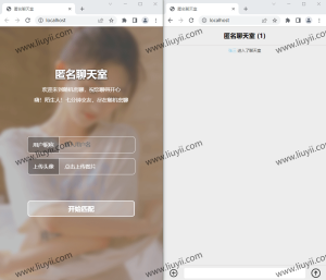 七分钟交友匿名聊天室源码-刘毅资源网