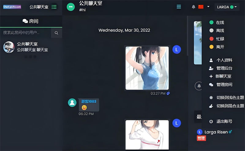 最新 ChatNet V1.11 - V1.9 公共聊天室系统完整汉化版源码：开启私密聊天新体验